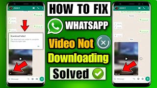 whatsapp video not downloading| whatsapp video not playing, whatsapp video download nahi ho raha hai screenshot 5