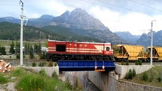 Balast Treni DE24370; Km 282+587 Pozantı-Akçatekir Yolu Eski Geçit Konumu Resimi