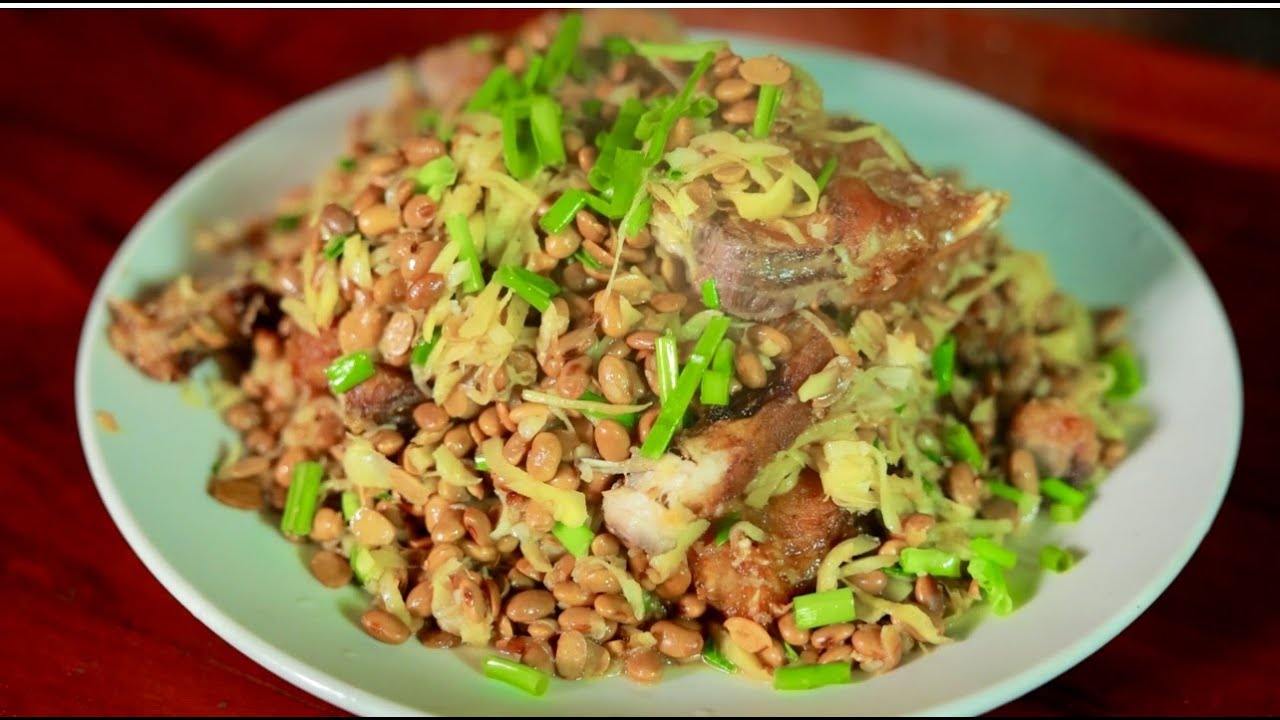 Khmer food, How to fry fish with ginger Simple life cooking YouTube