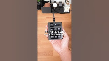 What shortcuts would you put on it?🫣#tech #macropad #techtok #smallbusiness #mechanicalkeyboard