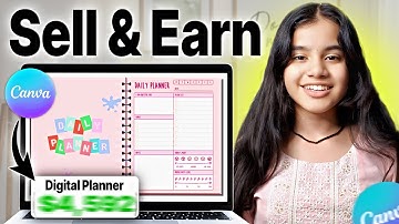 Make Digital Planner | Step-by-Step Canva Tutorial 2025 | Lavishka Tech