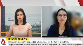 Full Singapore upgrades 2026 GDP growth forecast to 2%-4%; economy expanded by 5% in 2025 Guide