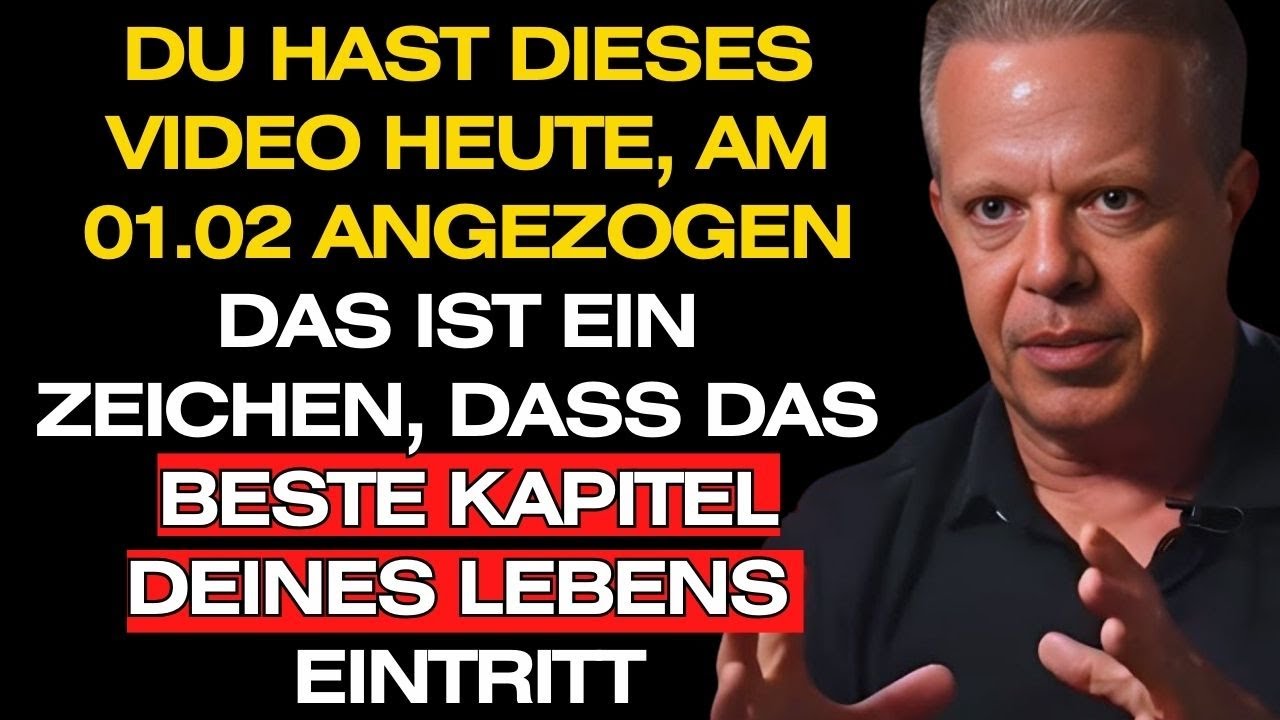 Nur 1 % werden dieses Video anziehen (wenn du es bist, GLÜCKWUNSCH!) - Joe Dispenza