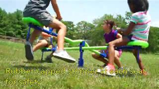 Quad-Seat Teeter Totter