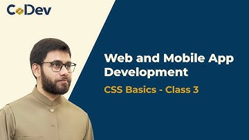 7 - CSS Fonts, Icons, Lists, Tables, Display, Max-Width, Float & Inline-Block | Urdu/Hindi | CoDev