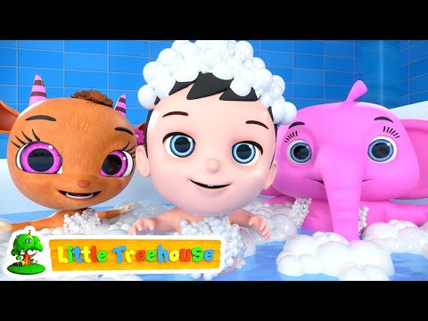 Baby Bath Time - Bath Song | Kids Nursery Rhymes & Baby Songs | Children Cartoon by Little Treehouse