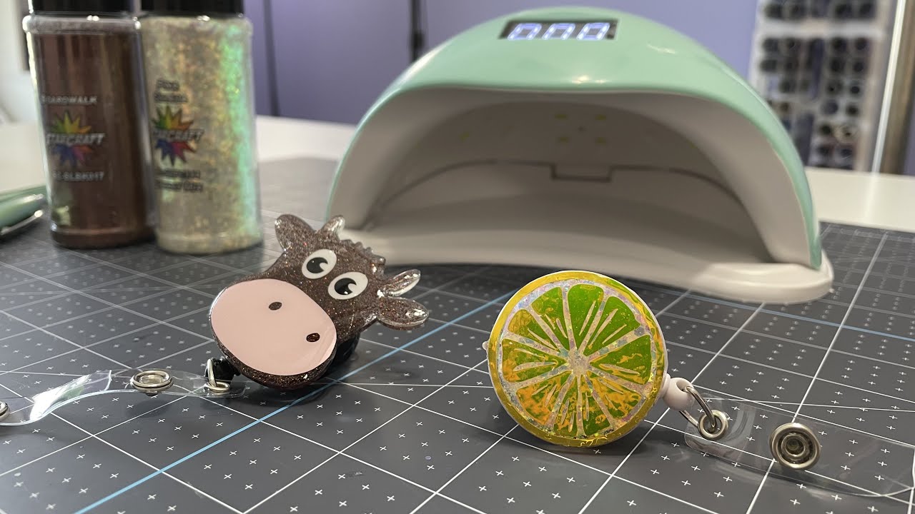 How to Make Badge Reels with UV Resin 