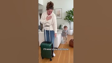 "You forgot your bag." 👜 The Most Helpful (and Brutal) Toddler Ever 🤣