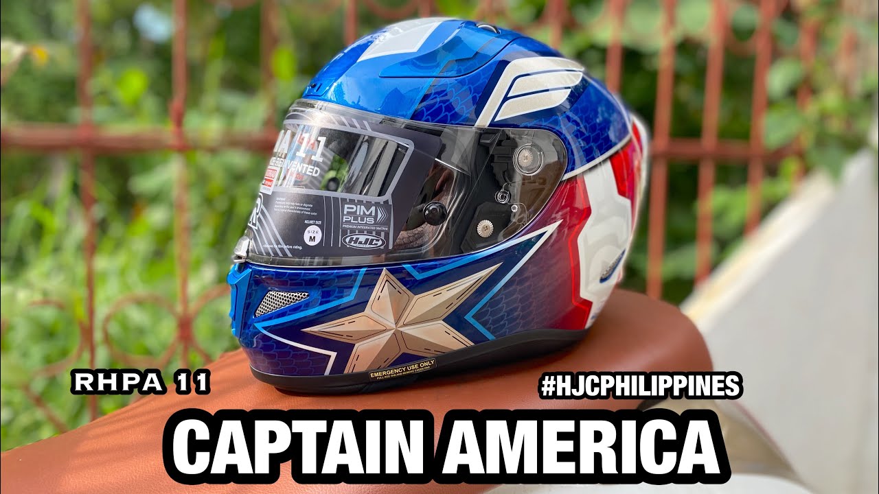 Unboxing my first HJC helmet | RPHA 11 Captain America | Wayok Rider ...
