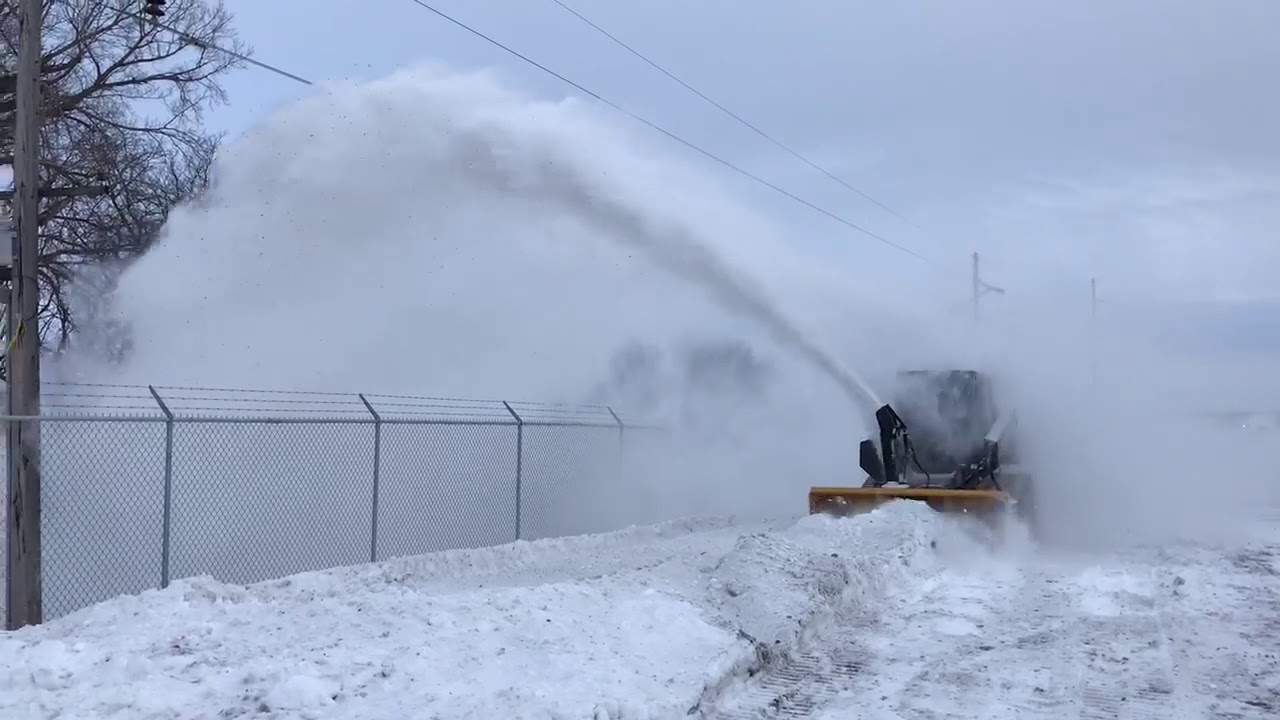 HitchDoc Skid Steer Snow blower YouTube