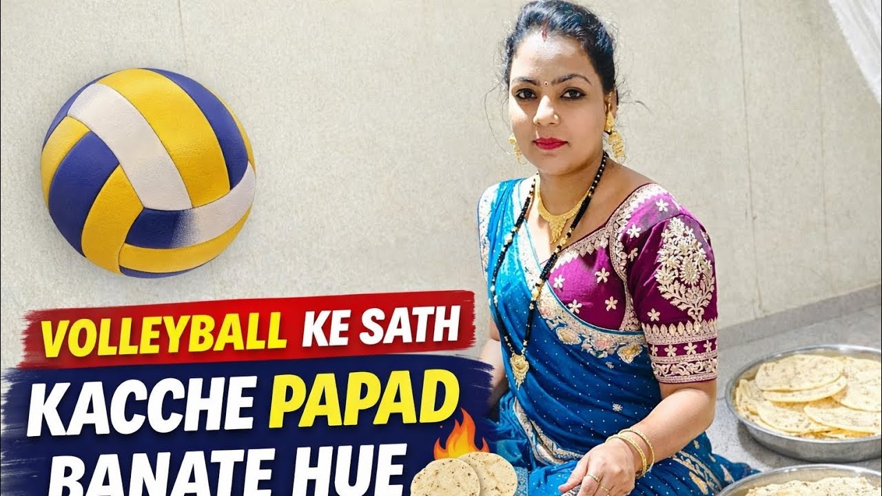 Ghar Ke Kacche Papad Kaise Bante Hain? 😍 |`|Desi Style Papad Banana Seekhiye! ||