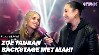 Zoë Tauran date het liefst een ONBEKEND persoon!  | Backstage met Mahi