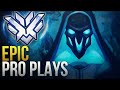 PROS MAKING EPIC PLAYS - Overwatch Montage