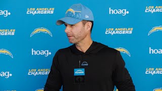 Staley On Injury Updates vs Packers | LA Chargers