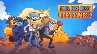 Troll Face Quest Video Games 2 Level 1-35 Walkthrough