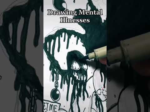 DRAWING DEPRESSION mentalhealth awareness depression art