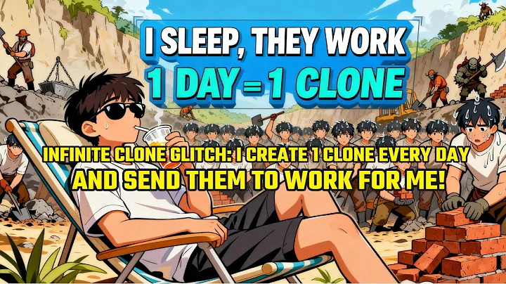"Infinite Clone Glitch: I Create 1 Clone Every Day... And Send Them to Work for Me!"