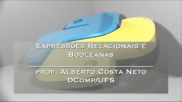 Expressões Relacionais e Booleanas