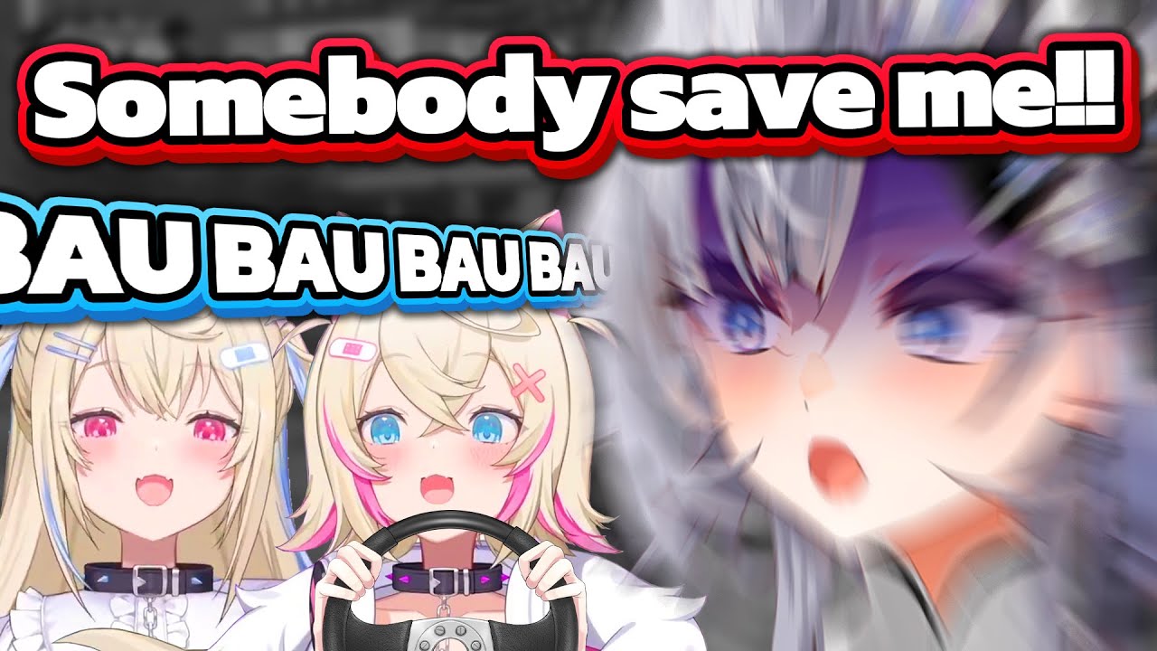 Zeta tried to escape from FUWAMOCO's crazy ambulance, but...