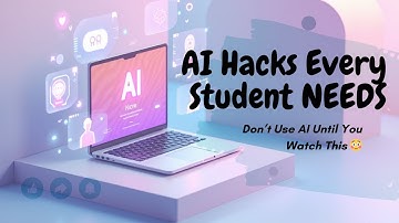 These AI Hacks Will Make You a Top Student! 🧠✨