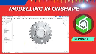 Cad Modelling in Onshape - How to use Circular Pattern in Onshape