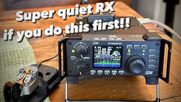 Xiegu G90 - Super stille CW (en SSB) rig