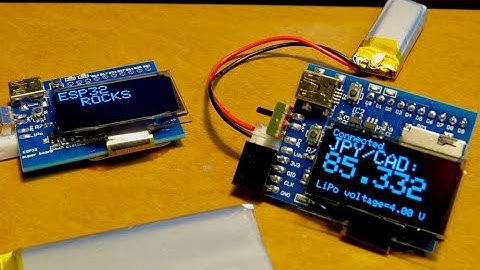 Two things to show, RTL8710 big OLED and ESP32 big OLED module!