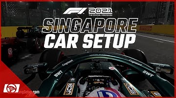 F1 2021 Singapore Car Setup - Good Race/Career Mode Setup