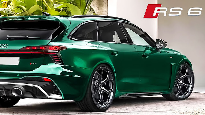 Новая Audi RS6. Быстрее BMW M5.