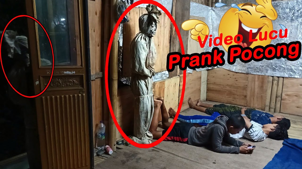 Prank pocong Cabut Saklar Lampu 