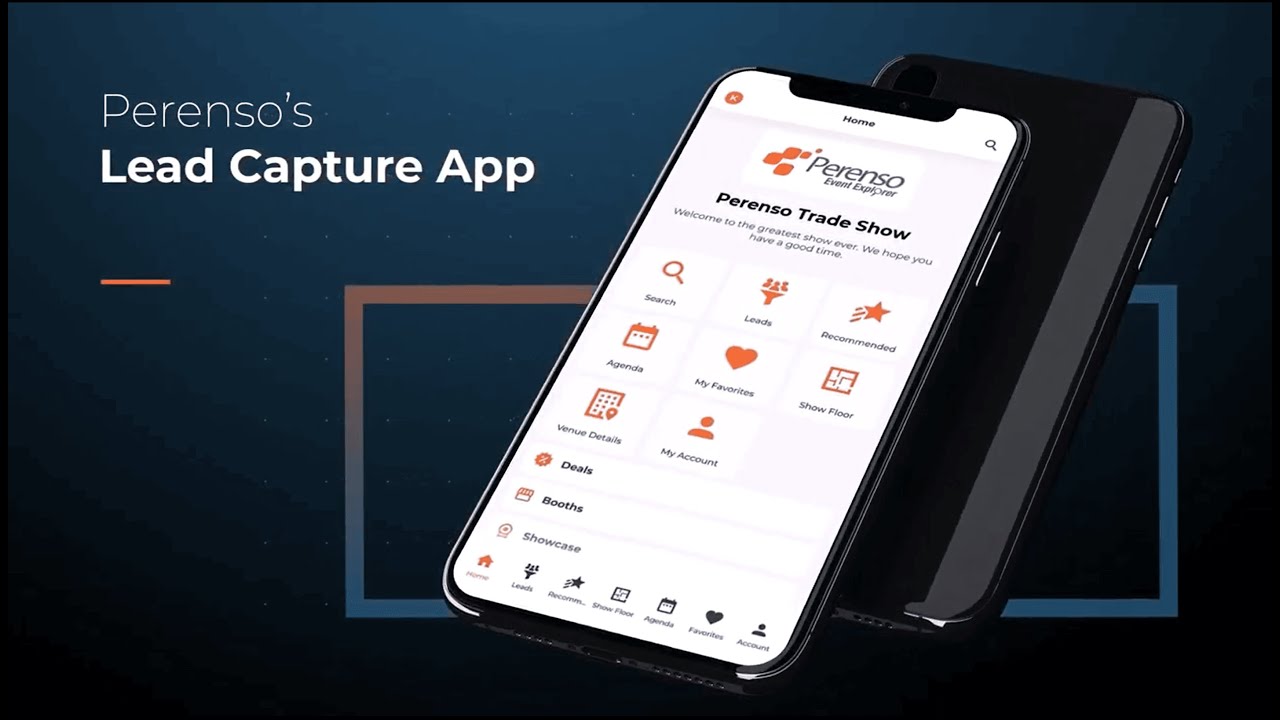 Lead Capture App Promo | Perenso Trade Show
