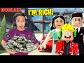 Ferran got ADOPTED by a Billionaire in Roblox Brookhaven! | Royalty Gaming