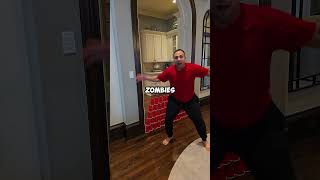 Scary Zombies Were Chasing Him