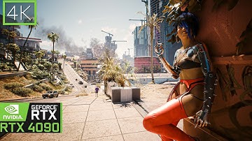 Walking in DogTown Mid High Rise - Cyberpunk 2.01 Phantom Liberty: Path Tracing AI RTX 4090