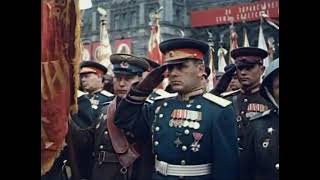 : Victory Parade in Moscow 1945 - WORLD WAR 2, USSR, SOVIET UNION