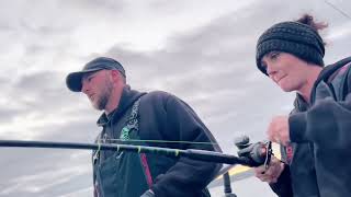 Chinook Salmon Fishing at Winchester Bay, Oregon.