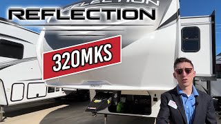 2024 Grand Design Reflection 320MKS Walkthrough  This Fifth Wheel is a Luxury Traveling Office!