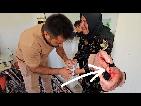 Nomadic life: a bitter incident and the stitching of Soraya's finger by the doctor #deoora