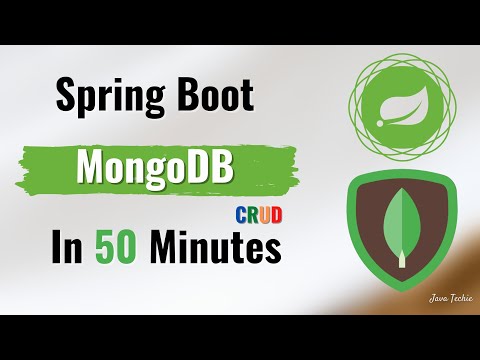 Spring Boot - Build a CRUD REST API with MongoDB Atlas  | JavaTechie