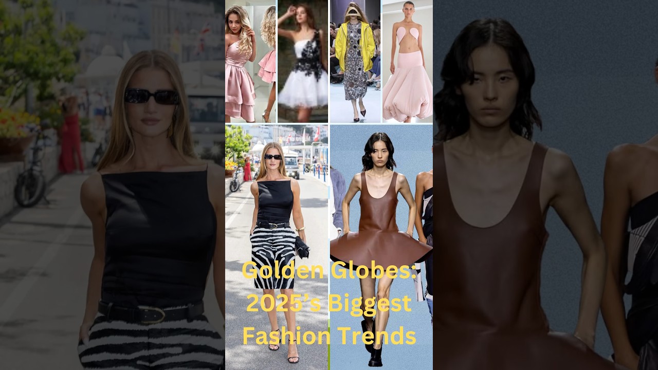 Biggest Fashion Trends - Trendsetting Triumphs: The Top Fashion Picks from the 2025 Golden Globes