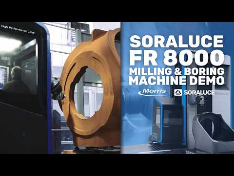 Soraluce FR 8000: Milling & Boring Machine Demo