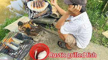 🇻🇳: Ẩm Thực Miền Tây – Lai Rai Cá Nướng Dân Dã Giữa Cánh Đồng | Rustic Grilled Fish