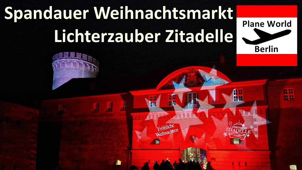 Spandauer Weihnachtsmarkt 2022 Lichterzauber Zitadelle // Christmas