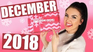 DECEMBER 2018 DOKIDOKI CRATE UNBOXING - *SPOILER*