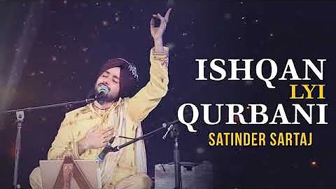 ISHQAN LAYI QURBANI | Satinder Sartaaj | (Audio Song) Lyrics👇