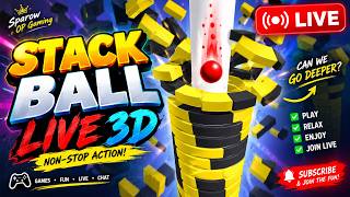 🛑 Stack Ball Live 3D 🔥😱 Description. #live #masti screenshot 2