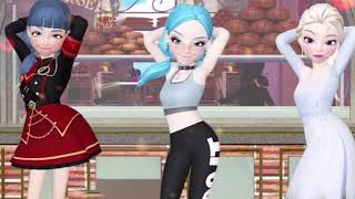 Miraculous, Milly, Frozen / Zepeto / Hip Sway Tik Tok Dance / MillyVanilly