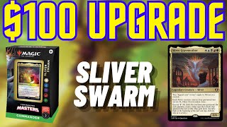 Sliver Swarm Upgrade - Improving the Precon Commander Deck with $100