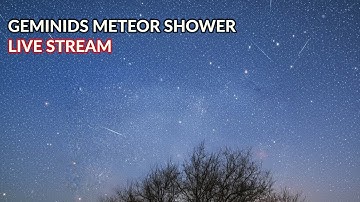 Geminids Meteor Shower (East view) - Live from Utrecht, The Netherlands