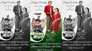 Live Wedding Ria & Asnan || ROMO WILIS || WAHYU AUDIO